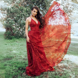 Tina Holly - Serenity Red Gown