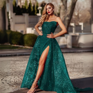 Tina Holly - Valhalla Green Gown