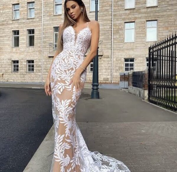 Tina Holly - Aubrey white gown