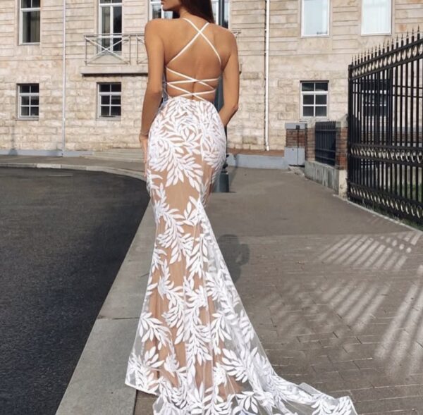 Tina Holly - Aubrey white gown - Image 2