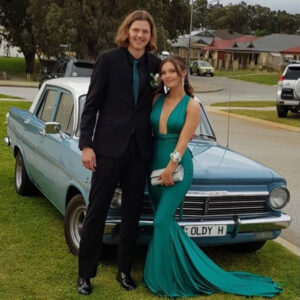 Portia and Scarlett - Lilianna Aqua multiway gown