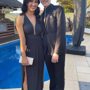 Natalie Rolt - Jenny navy gown