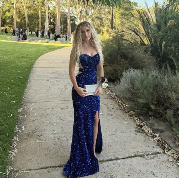 Rio Royal blue sequin