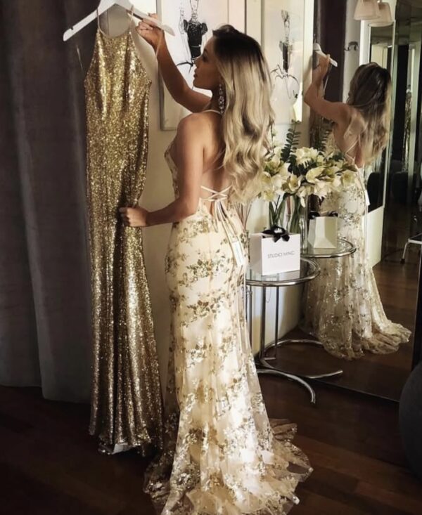 Studio Minc - Jadore gold gown