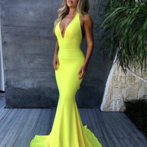 Studio Minc - Canary yellow gown