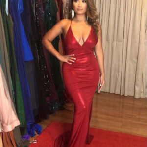 Tania Olsen - Alana red gown