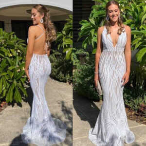 Jadore - JX098 white gown