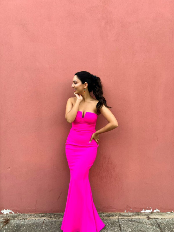 Sheike - Eternity hot pink gown - Image 2