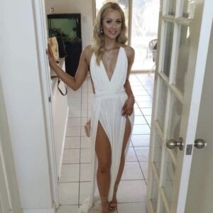 Natalie Rolt - Jenny white gown