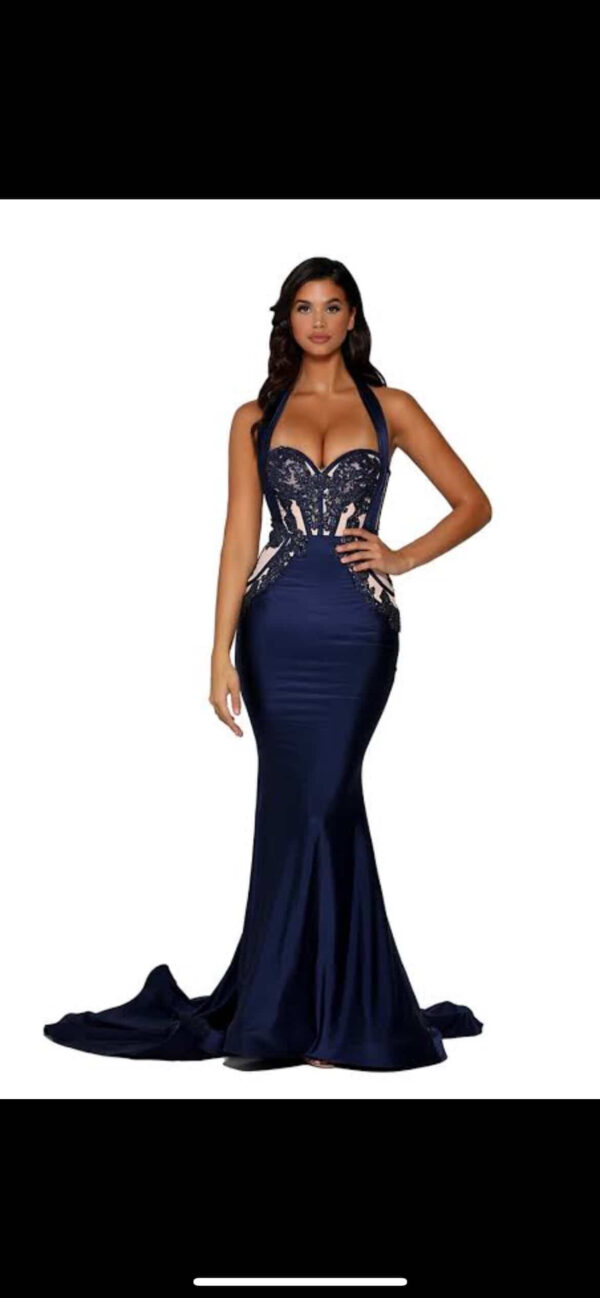 Portia and Scarlett - Sophia blue gown