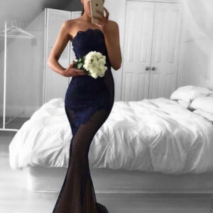 Portia and Scarlett - Mariam navy gown