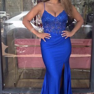 Tania Olsen - Cypress royal blue sequin